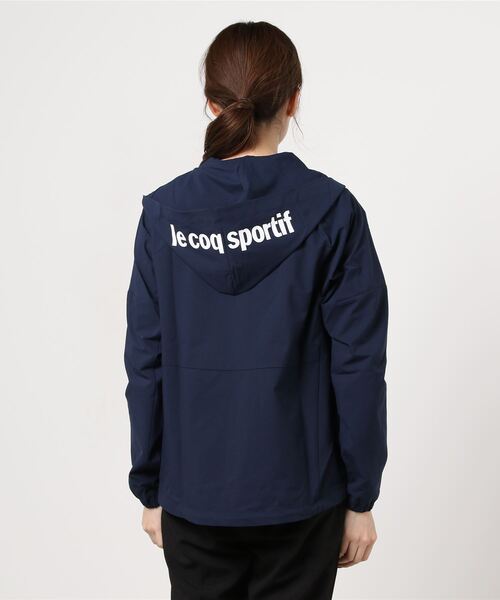 le coq sportif（ルコックスポルティフ）の「ルコックスポルティフ エアスタイリツシユウーブンジヤケツト（その他アウター・レディース・ホワイト/ネイビー/ブラック・XL/S/M/L）」の5枚目の写真
