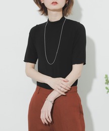 SENSE OF PLACE by URBAN RESEARCH | ハイネックシアーカットトップ(5分袖)(Tシャツ/カットソー)