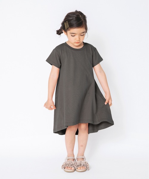 BRANSHES（ブランシェス）の「半袖フレアワンピース（ワンピース