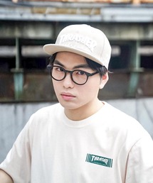 THRASHER（スラッシャー）の「MAG LOGO SNAP BACK CAP 平ツバ キャップ/スラッシャー帽子(キャップ）（キャップ）」