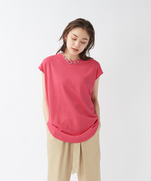 qualite | リネンコットンカットソー(Tシャツ/カットソー)