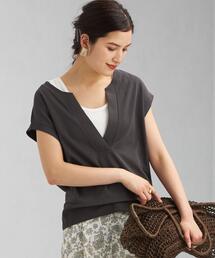 green label relaxing | CFC ミニウラケ Vネック プルオーバー カットソー ベスト(Tシャツ/カットソー)