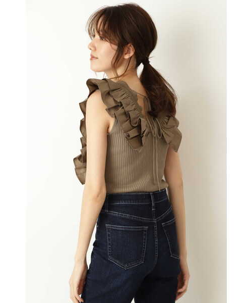 JILL STUART（ジルスチュアート）の「◆ホリーニット（ニット/セーター・レディース・ホワイト/ブラック/カーキ・FREE）」の20枚目の写真