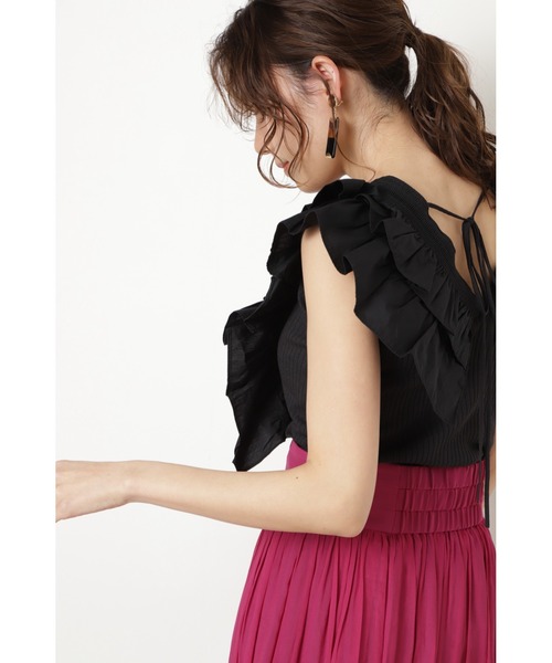 JILL STUART（ジルスチュアート）の「◆ホリーニット（ニット/セーター・レディース・ホワイト/ブラック/カーキ・FREE）」の7枚目の写真