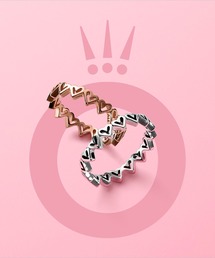 PANDORA | フリーハンド　ハート　シルバー リング(リング)