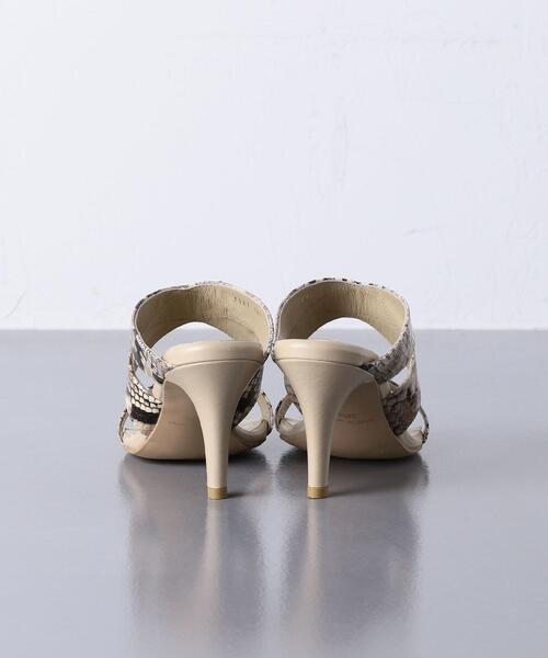 UNITED ARROWS（ユナイテッドアローズ）の「UBCC クロス ミュール サンダル◆（サンダル・レディース・ブラック/ベージュ・38/35/36/37/35h/36h/37h）」の5枚目の写真