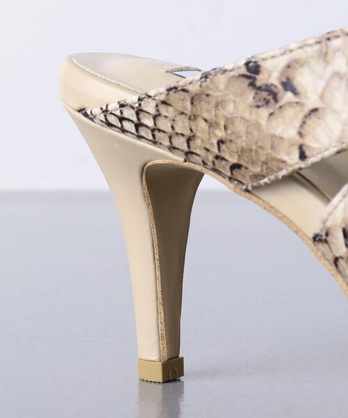 UNITED ARROWS（ユナイテッドアローズ）の「UBCC クロス ミュール サンダル◆（サンダル・レディース・ブラック/ベージュ・38/35/36/37/35h/36h/37h）」の10枚目の写真