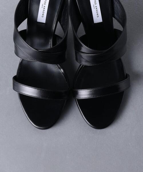 UNITED ARROWS（ユナイテッドアローズ）の「UBCC クロス ミュール サンダル◆（サンダル・レディース・ブラック/ベージュ・38/35/36/37/35h/36h/37h）」の12枚目の写真