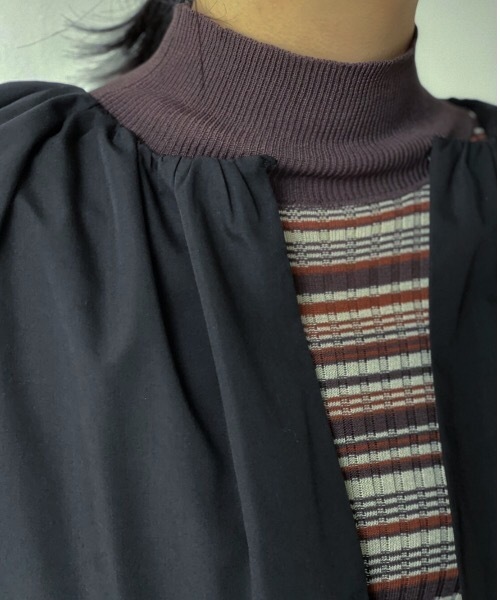 Solace（ソレイス）の「前後2WAYパフスリーブコンビネゾン（サロペット/オーバーオール・レディース・ブルー/ブラック・FREE）」の20枚目の写真