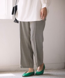 LEPSIM | 【ハタラク7daysパンツ】機能付きチェックストレートパンツ 953553(その他パンツ)