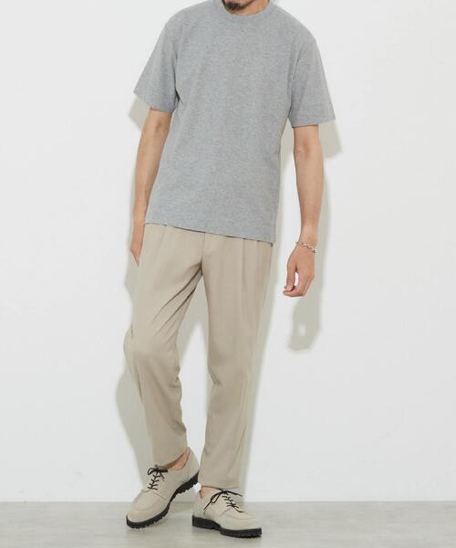 EYE. D WEARing（アイディウェアリング）の「EYE. D WEARing ディペンドアムンゼンクルーネックＴシャツ（Tシャツ/カットソー・メンズ・ホワイト/グレー/カーキ/ブルー・3/4）」の16枚目の写真