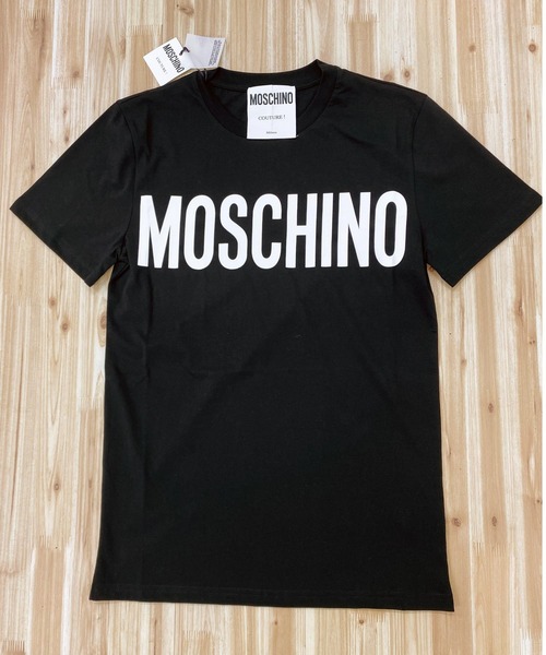MOSCHINO（モスキーノ）の「半袖ロゴTシャツ COUTURE! クチュール BLACK（Tシャツ/カットソー・メンズ・ブラック・44/46/48/50/52）」の3枚目の写真