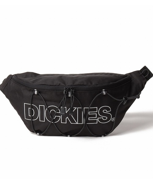 Dickies(ディッキーズ)の「Dickies OUTLINE LOGO HOLD WAISTBAG(ボディバッグ/ウエストポーチ・レディース・ブラック/ライトブラウン/ライトグレー・FREE)」の3枚目の写真