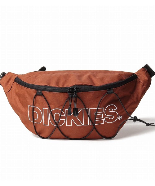 Dickies(ディッキーズ)の「Dickies OUTLINE LOGO HOLD WAISTBAG(ボディバッグ/ウエストポーチ・レディース・ブラック/ライトブラウン/ライトグレー・FREE)」の8枚目の写真