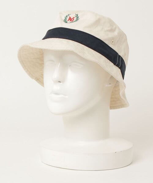 ONLY NY（オンリーニューヨーク）の「【ONLY NY】 オンリーニューヨーク 21SS NY Crest Bucket Hat（ハット・メンズ・キナリ/ネイビー系・L/S）」の2枚目の写真