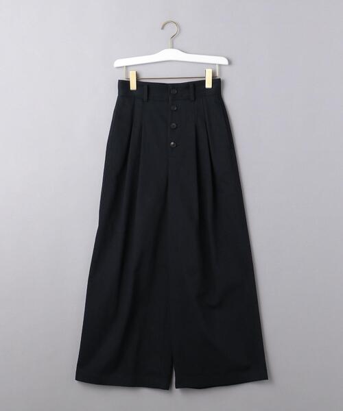 UNITED ARROWS(ユナイテッドアローズ)の「<UNITED ARROWS>C 2タック ワイドパンツ G(その他パンツ・レディース・ネイビー/オフホワイト・36/40/38)」の12枚目の写真