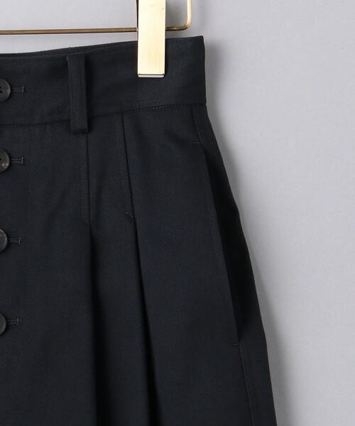 UNITED ARROWS(ユナイテッドアローズ)の「<UNITED ARROWS>C 2タック ワイドパンツ G(その他パンツ・レディース・ネイビー/オフホワイト・36/40/38)」の16枚目の写真