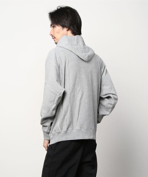 MAGIC NUMBER(マジック ナンバー)の「【MAGIC NUMBER】MGNB COLLEGE HOOD SWEAT(パーカー・メンズ・ヘザーグレー/杢グレー/グレー系その他/グレー×ホワイト・MEDIUM/LARGE/X-LARGE)」の6枚目の写真