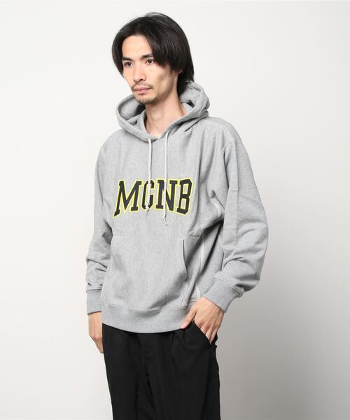 MAGIC NUMBER(マジック ナンバー)の「【MAGIC NUMBER】MGNB COLLEGE HOOD SWEAT(パーカー・メンズ・ヘザーグレー/杢グレー/グレー系その他/グレー×ホワイト・MEDIUM/LARGE/X-LARGE)」の16枚目の写真