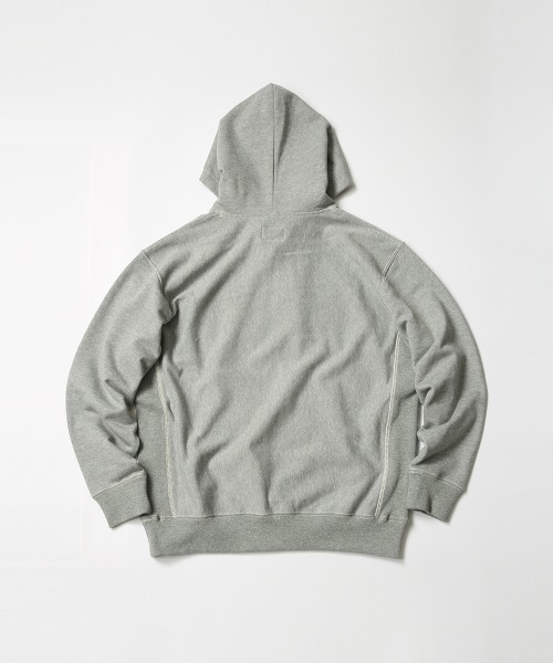 MAGIC NUMBER(マジック ナンバー)の「【MAGIC NUMBER】MGNB COLLEGE HOOD SWEAT(パーカー・メンズ・ヘザーグレー/杢グレー/グレー系その他/グレー×ホワイト・MEDIUM/LARGE/X-LARGE)」の8枚目の写真