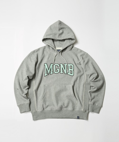 MAGIC NUMBER(マジック ナンバー)の「【MAGIC NUMBER】MGNB COLLEGE HOOD SWEAT(パーカー・メンズ・ヘザーグレー/杢グレー/グレー系その他/グレー×ホワイト・MEDIUM/LARGE/X-LARGE)」の17枚目の写真