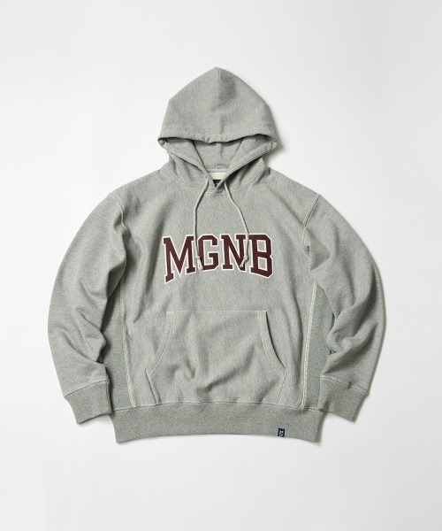 MAGIC NUMBER(マジック ナンバー)の「【MAGIC NUMBER】MGNB COLLEGE HOOD SWEAT(パーカー・メンズ・ヘザーグレー/杢グレー/グレー系その他/グレー×ホワイト・MEDIUM/LARGE/X-LARGE)」の18枚目の写真
