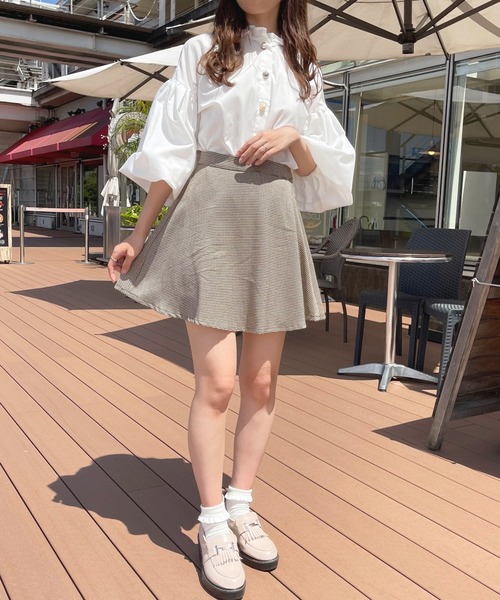 apres jour（アプレジュール）の「アソートミニフレアースカート【ZOZOTOWN限定アイテム】（スカート・レディース・ベージュ/ブラウン系その他/ブラック・フリー/X-LARGE）」の20枚目の写真