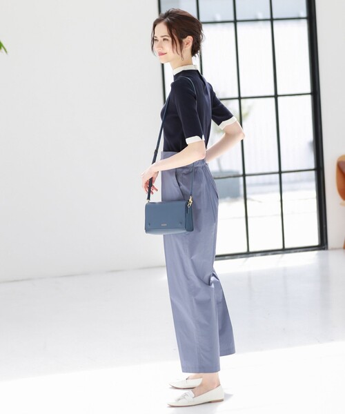 MACKINTOSH PHILOSOPHY（ﾏｯｷﾝﾄｯｼｭ ﾌｨﾛｿﾌｨｰ）の「スマホポシェット（ショルダーバッグ・レディース・ブラック/イエロー/ホワイト系その他/ダークネイビー・FREE）」の12枚目の写真