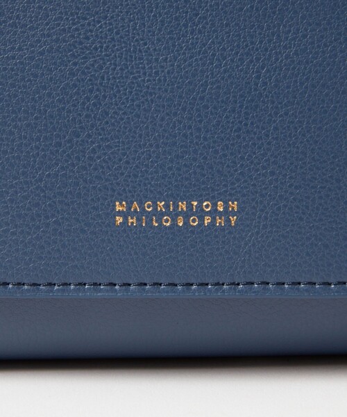 MACKINTOSH PHILOSOPHY（ﾏｯｷﾝﾄｯｼｭ ﾌｨﾛｿﾌｨｰ）の「スマホポシェット（ショルダーバッグ・レディース・ブラック/イエロー/ホワイト系その他/ダークネイビー・FREE）」の19枚目の写真