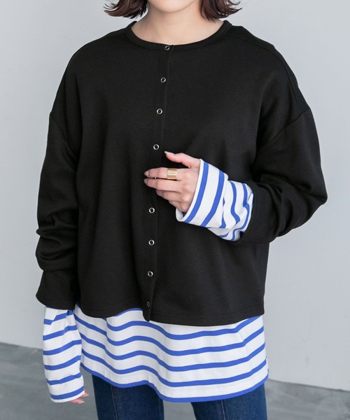 リングスナップカーディガン（カーディガン/ボレロ）｜BONLECILL