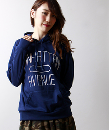 WEGO | WEGO/ペンシルカレッジロゴプルパーカー(パーカー)