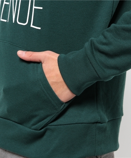 WEGO（ウィゴー）の「WEGO/ペンシルカレッジロゴプルパーカー（パーカー・メンズ・ダークグリーン/ネイビー・LARGE/MEDIUM）」の7枚目の写真