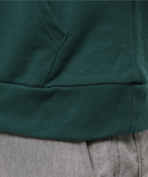 WEGO（ウィゴー）の「WEGO/ペンシルカレッジロゴプルパーカー（パーカー・メンズ・ダークグリーン/ネイビー・LARGE/MEDIUM）」の9枚目の写真