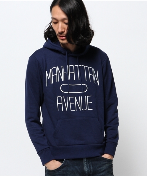 WEGO（ウィゴー）の「WEGO/ペンシルカレッジロゴプルパーカー（パーカー・メンズ・ダークグリーン/ネイビー・LARGE/MEDIUM）」の15枚目の写真