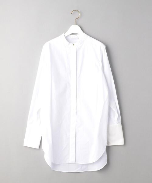 PHEENY（フィーニー）の「＜PHEENY＞レイヤード ドレスシャツ -2WAY- Ψ（シャツ/ブラウス・レディース・ホワイト・FREE）」の10枚目の写真