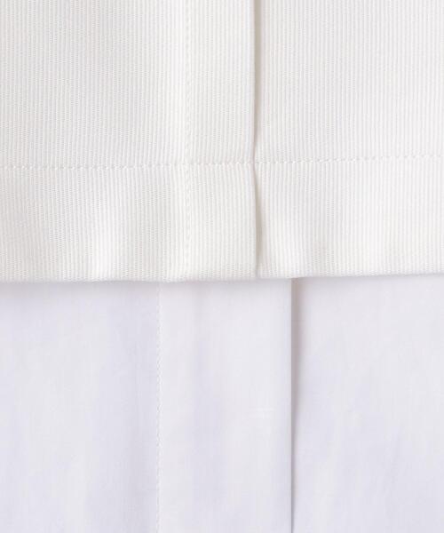 PHEENY（フィーニー）の「＜PHEENY＞レイヤード ドレスシャツ -2WAY- Ψ（シャツ/ブラウス・レディース・ホワイト・FREE）」の7枚目の写真