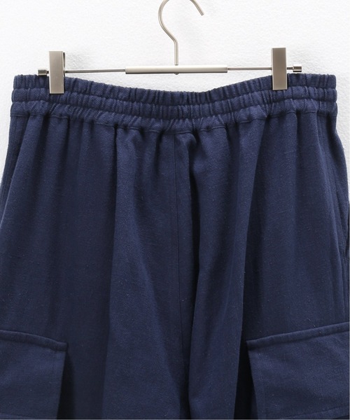 Oriens JOURNAL STANDARD(オリエンス ジャーナルスタンダード)の「ビッグポケットカーゴパンツ(カーゴパンツ・メンズ・ブラック/アイボリー/ブルー系その他・FREE)」の21枚目の写真