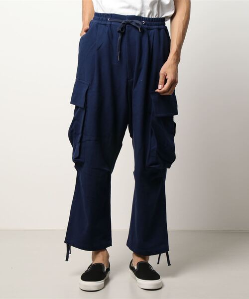 Oriens JOURNAL STANDARD(オリエンス ジャーナルスタンダード)の「ビッグポケットカーゴパンツ(カーゴパンツ・メンズ・ブラック/アイボリー/ブルー系その他・FREE)」の10枚目の写真