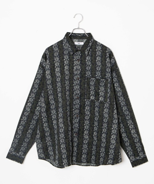 WEGO(ウィゴー)の「WEGO/総柄ビックシルエットシャツ(シャツ/ブラウス・メンズ・その他1/その他2・MEDIUM/LARGE)」の9枚目の写真