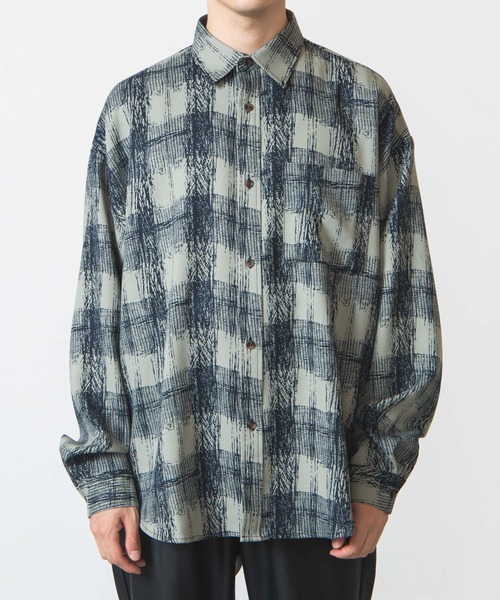 WEGO(ウィゴー)の「WEGO/総柄ビックシルエットシャツ(シャツ/ブラウス・メンズ・その他1/その他2・MEDIUM/LARGE)」の12枚目の写真