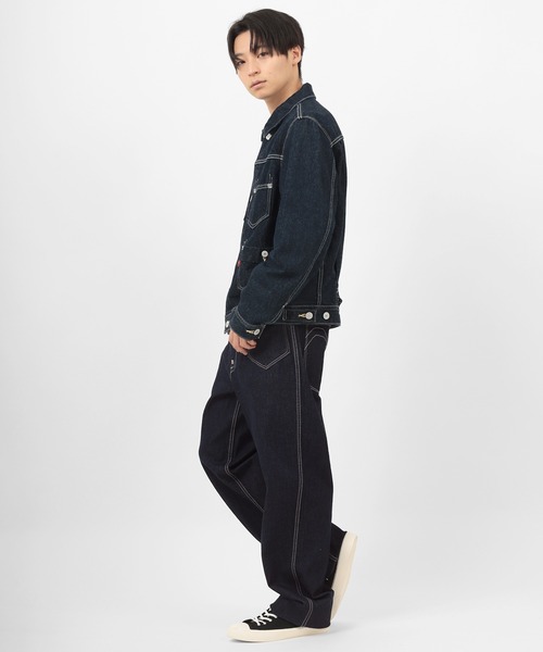 Levi's RED（リーバイスレッド）の「【Levi’s Red/リーバイス レッド】RED BELTED UTILITY/ルーズストレート テーパードデニム/インディゴブルー（デニムパンツ・メンズ・インディゴブルー・32inch/30inch/28inch/34inch/36inch/31inch/29inch/33inch）」の14枚目の写真
