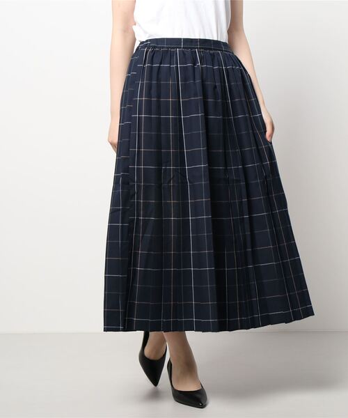 ehka sopo（エヘカソポ）の「チェック柄プリーツスカート（スカート