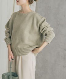 URBAN RESEARCH ROSSO | 『一部WEB限定カラー』エクストラファインバックスリットニット(ニット/セーター)