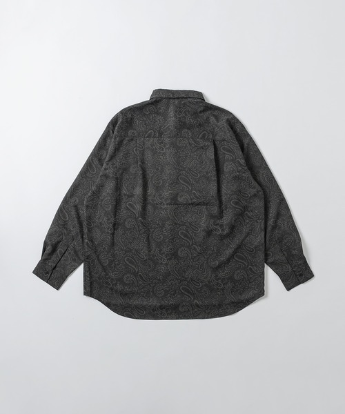 kutir（クティール）の「ペイズリーオーバーシャツ（セットアップ着用可）（シャツ/ブラウス・メンズ・ブラック/オフホワイト/ダークブルー・MEDIUM/LARGE）」の13枚目の写真