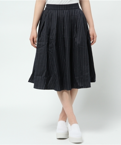 WEGO（ウィゴー）の「WEGO/総柄ミディ丈タックスカート（スカート・レディース・グリーン系その他/ブルー/ブルー系その他・FREE）」の16枚目の写真