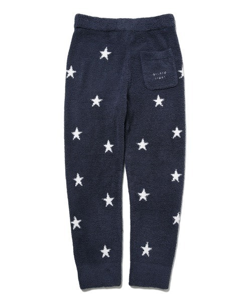 ジェラートピケ　ジェラピケ　スタージャガードロングパンツ　ネイビー　フリー★新品 Amazon | ジェラートピケ gelato pique レディース スター