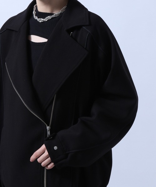 HARE(ハレ)の「キリカエライダース(HARE)(ライダースジャケット・レディース・ブラック/ベージュ・FREE)」の20枚目の写真