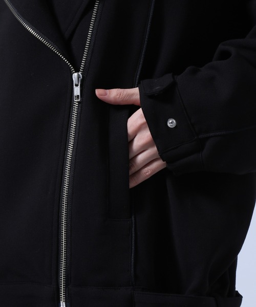 HARE(ハレ)の「キリカエライダース(HARE)(ライダースジャケット・レディース・ブラック/ベージュ・FREE)」の18枚目の写真