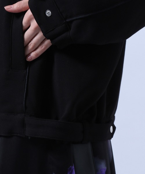 HARE(ハレ)の「キリカエライダース(HARE)(ライダースジャケット・レディース・ブラック/ベージュ・FREE)」の4枚目の写真