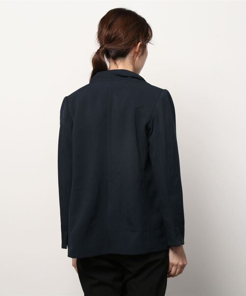 TOKYO SHIRTS（トウキョウシャツ）の「テーラードジャケット（販売停止中）（テーラードジャケット・レディース・ネイビー/モカ・M/L）」の22枚目の写真